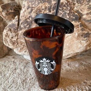 Tortoise Shell 16 ounce Starbucks tumbler